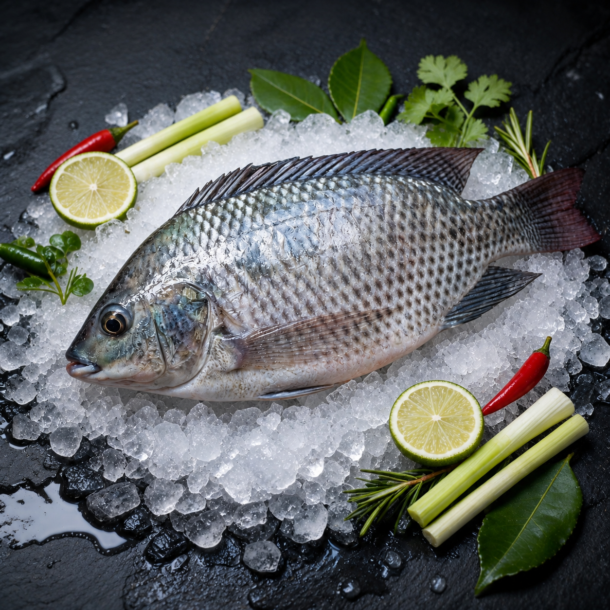 Ikan Nila Subang Hitam Segar